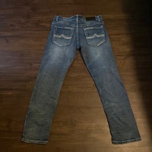 Lightning blue true luck cowboy pants